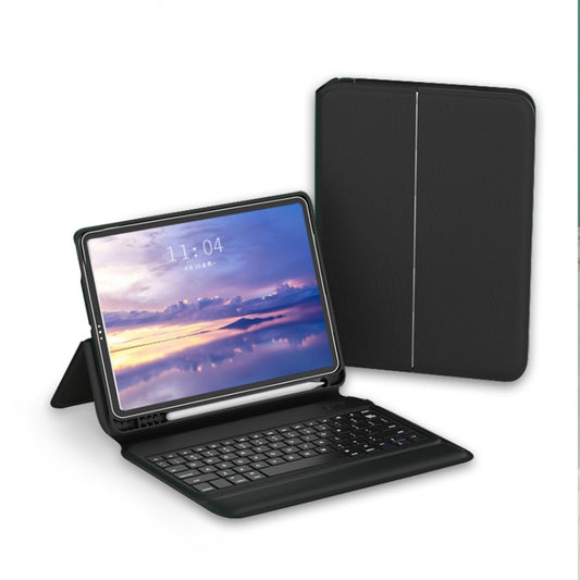 WiWU Integrated Bluetooth Keyboard Leather Tablet Case with Smart Sleep & Stand & Pen Slot Function For iPad 10.2(Black) - Universal by WIWU | Online Shopping South Africa | PMC Jewellery