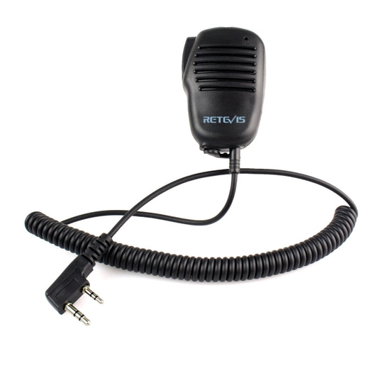 RETEVIS HK008 2 Pin Handheld PTT Speaker Microphone - Microphones & Headsets by RETEVIS | Online Shopping South Africa | PMC Jewellery