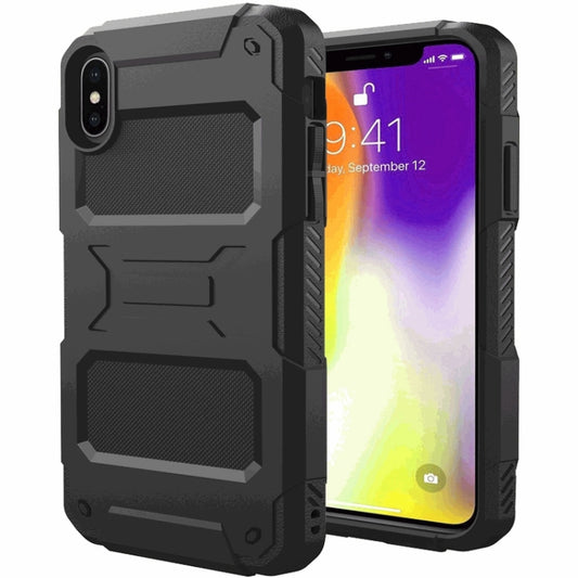 For iPhone X / XS FATBEAR Armor Shockproof Cooling Case(Black) - More iPhone Cases by FATBEAR | Online Shopping South Africa | PMC Jewellery