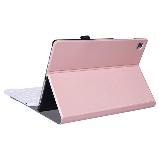 A307 For Galaxy Tab A 8.4 T307 (2020) Bluetooth Keyboard Tablet Case with Stand(Rose Gold) - Samsung Keyboard by XINLI | Online Shopping South Africa | PMC Jewellery