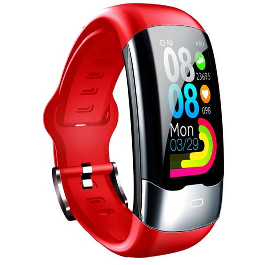 SPOVAN H02 1.14 inch TFT HD Screen Smart Bracelet Supports Blood Oxygen Monitoring/Sleep Monitoring(Red) - Smart Wristbands by SPOVAN | Online Shopping South Africa | PMC Jewellery