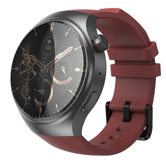 LEMFO DM80 1.43 inch AMOLED Round Screen Smart Watch Android 8.1, Specification:2GB+16GB(Red) - Android Watch by LEMFO | Online Shopping South Africa | PMC Jewellery