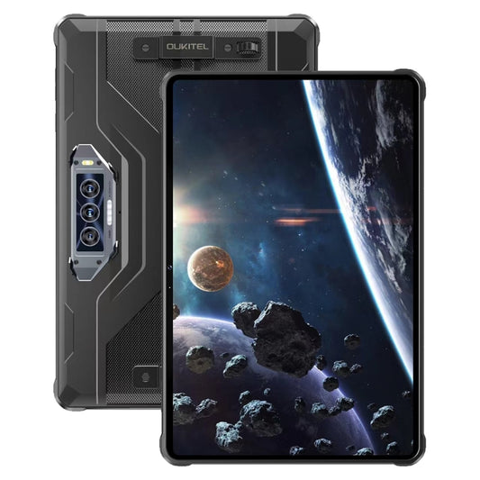 [HK Warehouse] OUKITEL RT8 4G Network IP68/IP69K Rugged Tablet, 6GB+256GB, 11 inch Android 13 MediaTek Helio G99 Quad Core Support Dual SIM, EU Plug(Black) - Other by OUKITEL | Online Shopping South Africa | PMC Jewellery