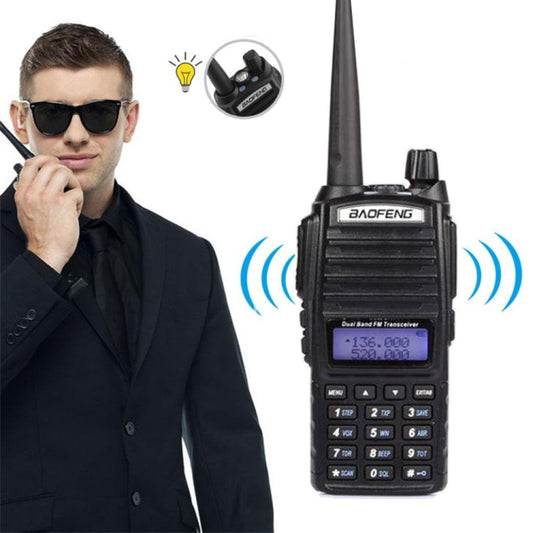 BaoFeng UV-82 5W Dual Band Two-Way Radio FM VHF UHF Handheld Walkie Talkie - Handheld Walkie Talkie by BAOFENG | Online Shopping South Africa | PMC Jewellery