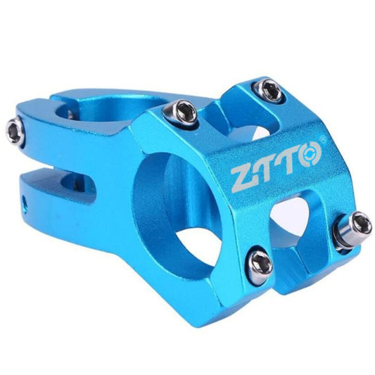 ZTTO Cycling Accessories MTB Bike Handlebar Stem Suitable for 31.8mm(Blue) - Pipe clamps by ZTTO | Online Shopping South Africa | PMC Jewellery