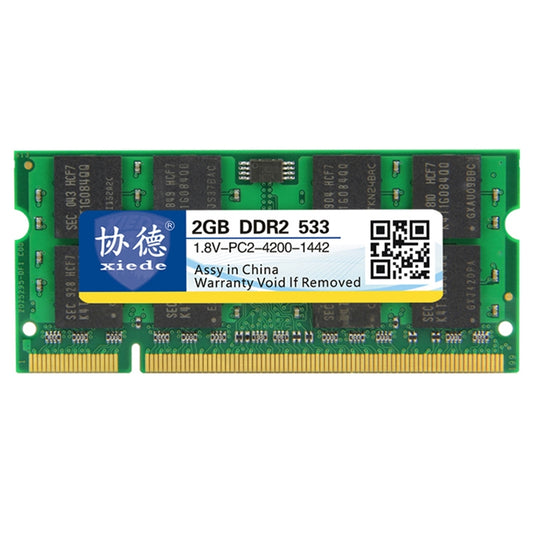 XIEDE X029 DDR2 533MHz 2GB General Full Compatibility Memory RAM Module for Laptop - RAMs by XIEDE | Online Shopping South Africa | PMC Jewellery