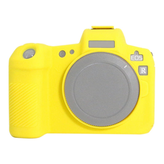 PULUZ Soft Silicone Protective Case for Canon EOS R(Yellow) - Protective Case by PULUZ | Online Shopping South Africa | PMC Jewellery