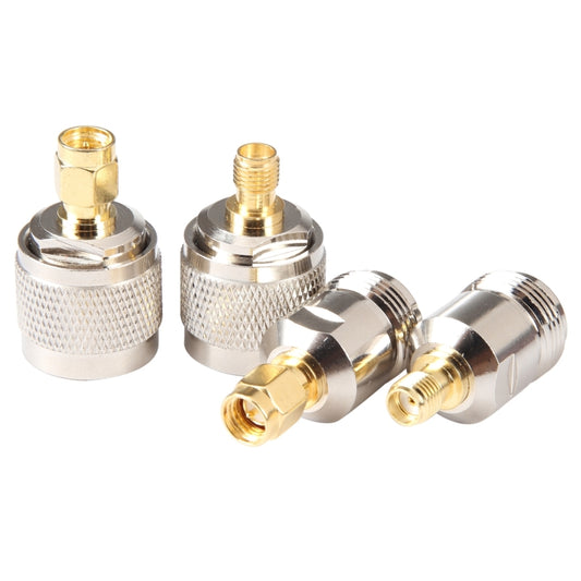 4 in 1 SMA To N RF Coaxial Connector Adapter - Cable & Adapter by PMC Jewellery | Online Shopping South Africa | PMC Jewellery