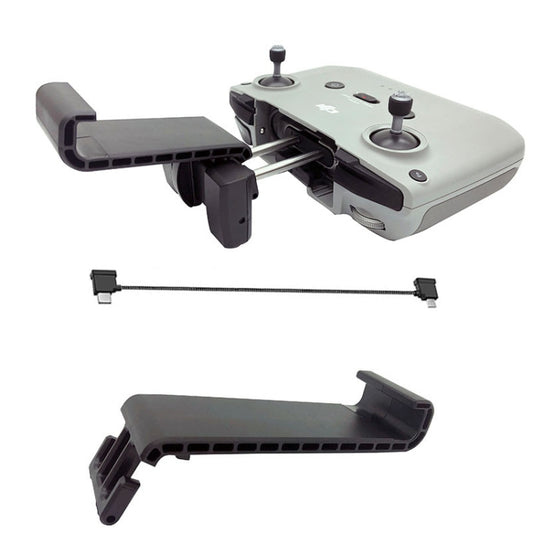 RC Tablet Extension Bracket For DJI Mavic 3 / Air 2 / Air 2S / Mini 2, Style: Large+Micro Line - Holder Series by PMC Jewellery | Online Shopping South Africa | PMC Jewellery