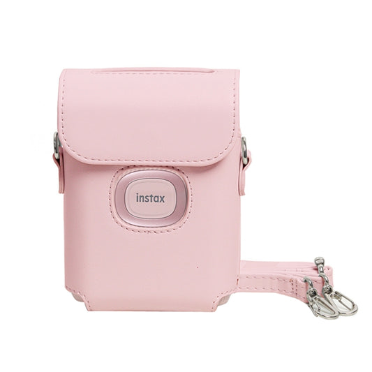 CAIUL Printer Protective Case PU Leather Case For Instax Mini Link2(Pink) - Printer Accessories by CAIUL | Online Shopping South Africa | PMC Jewellery