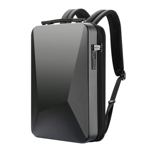 Bopai 61-93318A Hard Shell Waterproof Expandable Backpack with USB Charging Hole, Spec: Password (Black) - Backpack by Bopai | Online Shopping South Africa | PMC Jewellery