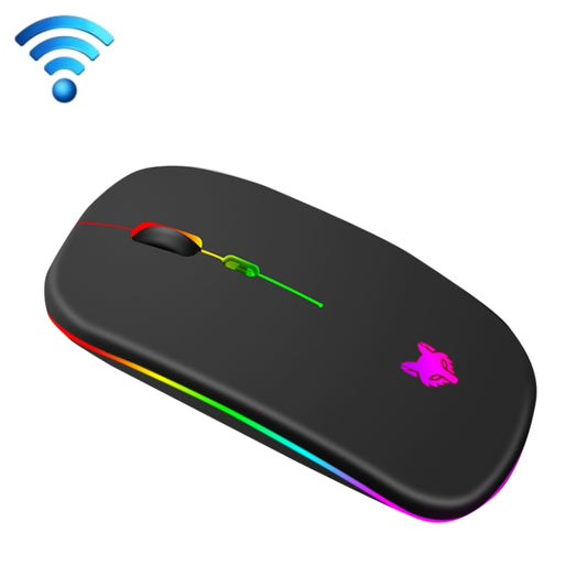 XUNSVFOX XYH50 4 Keys USB Charging Business Office Wireless Light Mouse(Black) - Wireless Mice by XUNSVFOX | Online Shopping South Africa | PMC Jewellery