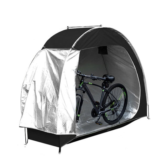 Outdoor Waterproof Bicycle Storage Shed Oxford 210D Heavy Duty Bike Tent(Black) - Tents & Accessories by PMC Jewellery | Online Shopping South Africa | PMC Jewellery