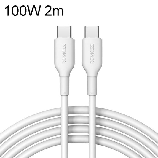 ROMOSS CB321 100W 5A 2m  Dual Type-C/USB-C Port 480MBps Fast Data Sync Line Cable - USB-C & Type-C Cable by ROMOSS | Online Shopping South Africa | PMC Jewellery