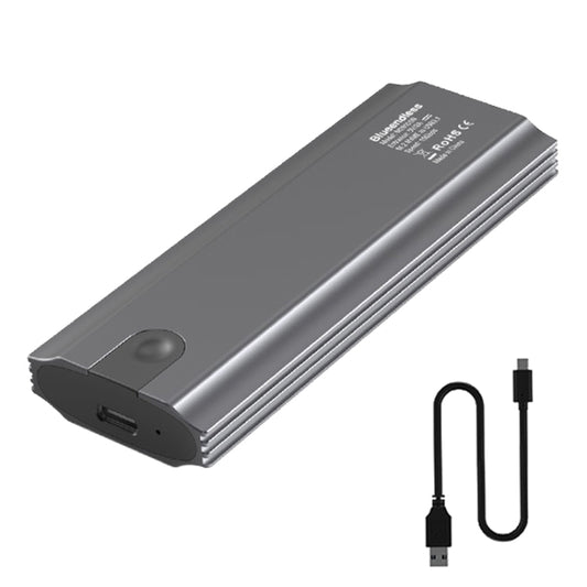 Blueendless 2810 Single SATA Protocol Wiring C-A M.2 Mobile Hard Disk Case SSD External Solid Hard Drive Enclosure Box - HDD Enclosure by Blueendless | Online Shopping South Africa | PMC Jewellery