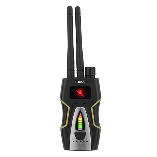 T-8000 RF Signal Detector GSM Audio Finder GPS Scan Detector (Silver) - RF Signal Detector by PMC Jewellery | Online Shopping South Africa | PMC Jewellery