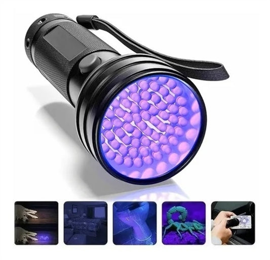51 LEDs 395nm UV LED Flashlight, Support Detect Pet Urine - LED Flashlight by YWX LIGHT | Online Shopping South Africa | PMC Jewellery