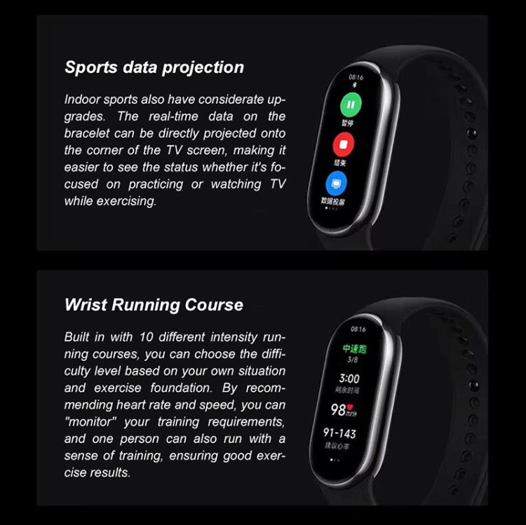 Xiaomi Mi Band 8 1.62 inch AMOLED Screen 5ATM Waterproof Smart Watch, Support Blood Oxygen / Heart Rate Monitor (White) - Smart Wear by Xiaomi | Online Shopping South Africa | PMC Jewellery