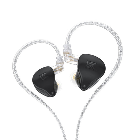 KZ AST 24-unit Balance Armature Monitor HiFi In-Ear Wired Earphone No Mic(Black) - In Ear Wired Earphone by KZ | Online Shopping South Africa | PMC Jewellery