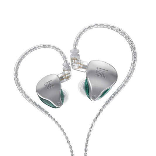 KZ AST 24-unit Balance Armature Monitor HiFi In-Ear Wired Earphone No Mic(Green) - In Ear Wired Earphone by KZ | Online Shopping South Africa | PMC Jewellery