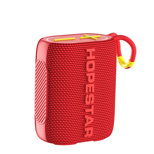 HOPESTAR H54 RGB Light TWS Waterproof Wireless Bluetooth Speaker(Red) - Waterproof Speaker by HOPESTAR | Online Shopping South Africa | PMC Jewellery