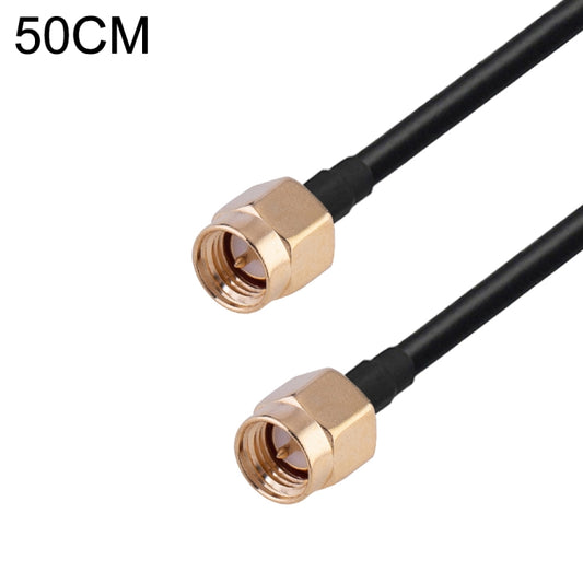 SMA Male to SMA Male RG174 RF Coaxial Adapter Cable, Length: 50cm - Connectors by PMC Jewellery | Online Shopping South Africa | PMC Jewellery