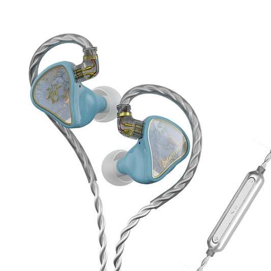 CVJ Hybrid Technology HiFi Music Wired Earphone With Mic(Autumn) - In Ear Wired Earphone by CVJ | Online Shopping South Africa | PMC Jewellery