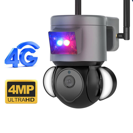 ST-429-4M-TY-4G 4MP 4G Smart Security Floodlight Camera Support Two-way Audio / Night Vision, EU 4G Frequency - Dome Camera by PMC Jewellery | Online Shopping South Africa | PMC Jewellery