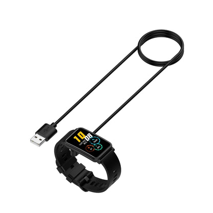 For Huawei Band 8 Smart Watch USB Charging Cable With Chip Protection(Black) - Smart Wear by PMC Jewellery | Online Shopping South Africa | PMC Jewellery