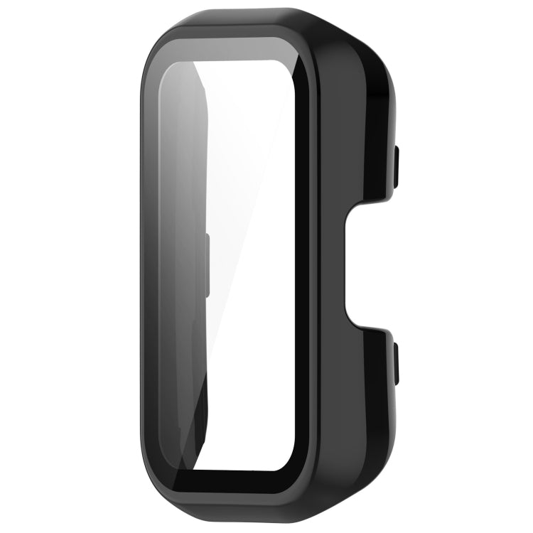 For Keep Band B3 PC + Tempered Glass Film Integrated Watch Protective Case(Black) - Smart Wear by PMC Jewellery | Online Shopping South Africa | PMC Jewellery