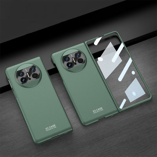 For Huawei Mate X3 GKK Integrated Ultra-thin Full Coverage Phone Flip Case(Green) - Huawei Cases by GKK | Online Shopping South Africa | PMC Jewellery