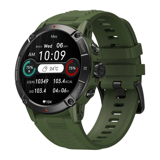 Zeblaze Ares 3 1.52 inch IPS Screen Smart Watch Supports Health Monitoring / Voice Calls(Wild Green) - Smart Watches by Zeblaze | Online Shopping South Africa | PMC Jewellery