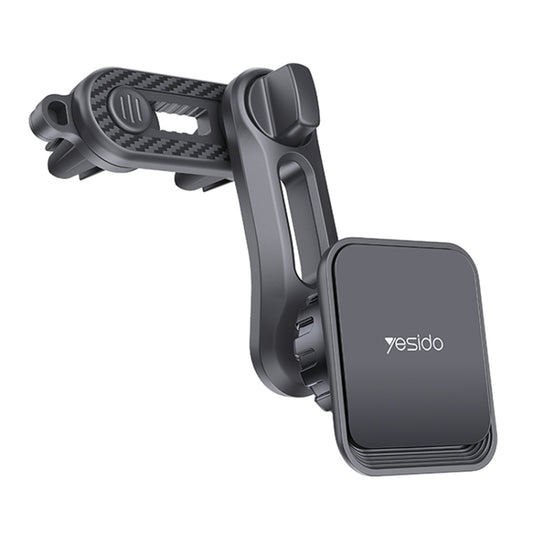Yesido C106 Car Air Outlet Dual Clip Magsafe Magnetic Phone Navigation Holder(Black) - Car Holders by Yesido | Online Shopping South Africa | PMC Jewellery