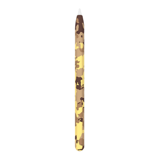 For Apple Pencil 1 LOVE MEI Camouflage Silicone Protective Pen Case(Yellow) - Pencil Accessories by LOVE MEI | Online Shopping South Africa | PMC Jewellery