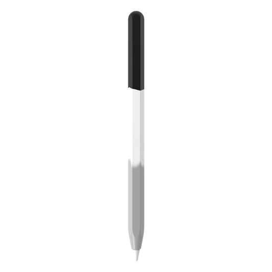 For Apple Pencil 1 LOVE MEI Rainbow Liquid Silicone Protective Pen Case(Black) - Pencil Accessories by LOVE MEI | Online Shopping South Africa | PMC Jewellery
