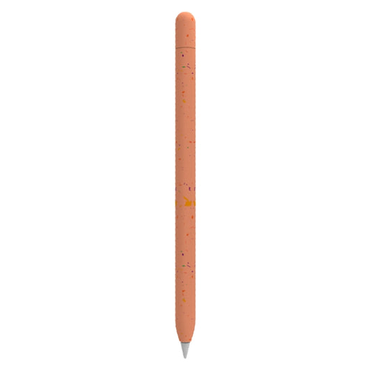For Apple Pencil 1 LOVE MEI Luminous Silicone Protective Pen Case(Orange) - Pencil Accessories by LOVE MEI | Online Shopping South Africa | PMC Jewellery