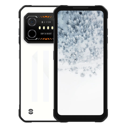 [HK Warehouse] IIIF150 Air1 Ultra,Dual Back Cameras, 8GB+128GB, Face ID Screen Fingerprint Identification, 6.8 inch Android 12.0 MediaTek Helio G99 MT6789 Octa Core, NFC, OTG, Network: 4G(Frost White) - Other by IIIF150 | Online Shopping South Africa | PMC Jewellery