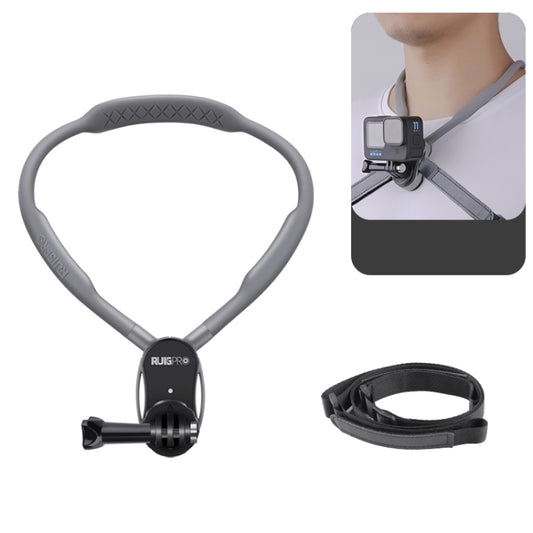 RUIGPRO Lazy Neck Bracket POV View Mount Standard with Strap - Holder by RUIGPRO | Online Shopping South Africa | PMC Jewellery