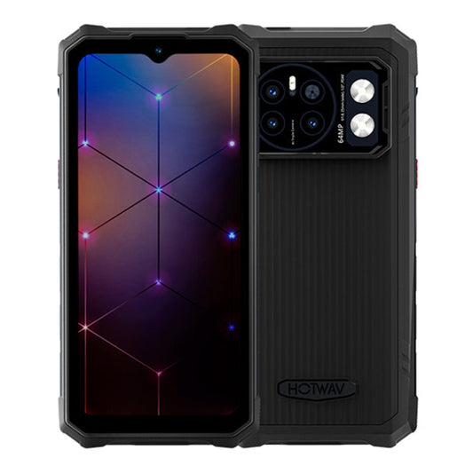 [HK Warehouse] HOTWAV CYBER 13 Pro, 12GB+256GB, IP68/IP69K Rugged Phone, 10800mAh, 6.6 inch Android 13 UNISOC T619 Octa Core, Network: 4G, NFC, OTG(All Black) - Other by HOTWAV | Online Shopping South Africa | PMC Jewellery