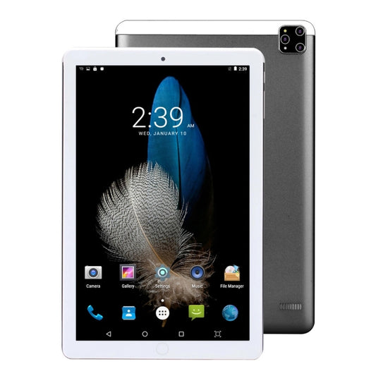 BDF A10 4G LTE Tablet PC 10.1 inch, 2GB+32GB, Android 9.0 MTK6735 Quad Core, Support Dual SIM, EU Plug(Grey) - BDF by BDF | Online Shopping South Africa | PMC Jewellery