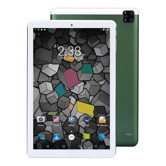 BDF A10 4G LTE Tablet PC 10.1 inch, 2GB+32GB, Android 9.0 MTK6735 Quad Core, Support Dual SIM, EU Plug(Green) - BDF by BDF | Online Shopping South Africa | PMC Jewellery