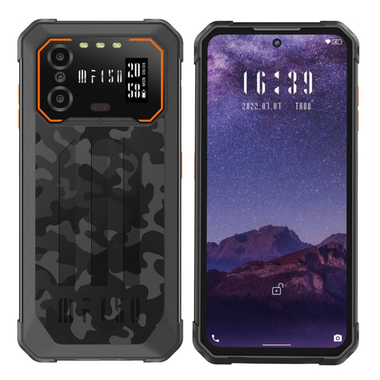 [HK Warehouse] IIIF150 B2, IP68/69K / MIL-STD-810H, Side Fingerprint, Night Vision, 6.5 inch Android 13 UMS9230 Octa Core, Network: 4G, NFC, OTG 6GB+256GB(Black Orange) - Other by IIIF150 | Online Shopping South Africa | PMC Jewellery