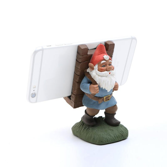 Keepwood KW-0111B Santa Claus Dwarf Shape Creative Desktop Mobile Phone Holder Bracket - Desktop Holder by Keepwood | Online Shopping South Africa | PMC Jewellery