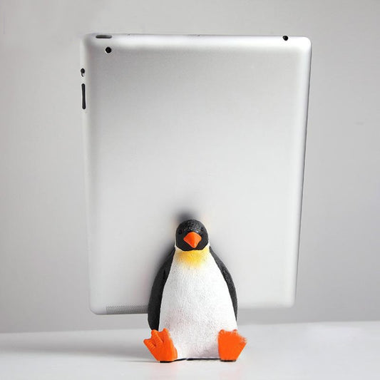 Keepwood KW-0142 Penguin Shape Creative Universal Desktop Tablet Holder Bracket - Desktop Holder by Keepwood | Online Shopping South Africa | PMC Jewellery