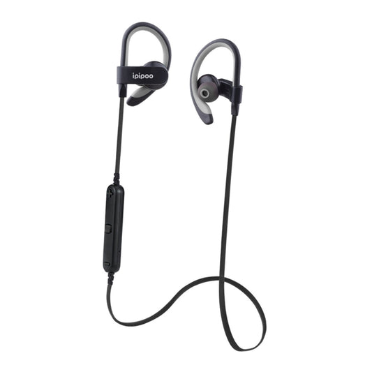 ipipoo iL98BL Ear-hung Bluetooth Headset(Grey) - Neck-mounted Earphone by ipipoo | Online Shopping South Africa | PMC Jewellery