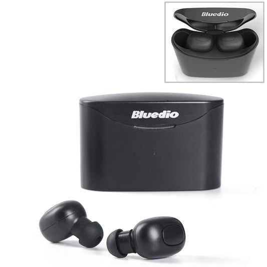 Bluedio TWS T-elf Bluetooth Version 5.0 In-Ear Bluetooth Headset with Headphone Charging Cabin(Black) - TWS Earphone by Bluedio | Online Shopping South Africa | PMC Jewellery