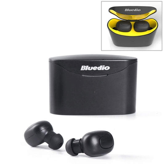 Bluedio TWS T-elf Bluetooth Version 5.0 In-Ear Bluetooth Headset with Headphone Charging Cabin(Yellow) - TWS Earphone by Bluedio | Online Shopping South Africa | PMC Jewellery