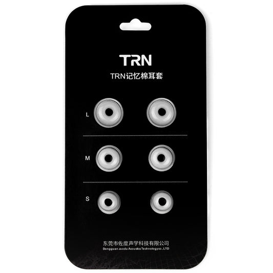 TRN Earphone Silicone Memory Foam Earplug(Grey) - Anti-dust & Ear Caps by TRN | Online Shopping South Africa | PMC Jewellery