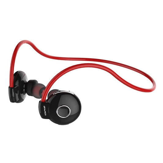 AWEI A845BL Sports Bluetooth CSR4.1 Earphone Wireless In-Ear Earbuds With Mic, For iPhone, Samsung, Huawei, Xiaomi, HTC and Other Smartphones, All Audio Devices (Red) - Sport Earphone by awei | Online Shopping South Africa | PMC Jewellery