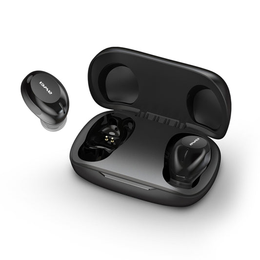 ipipoo T20 IPX4 Waterproof Bluetooth 5.0 Touch Wireless Bluetooth Earphone with Charging Box, Support Call & Siri (Black) - Bluetooth Earphone by ipipoo | Online Shopping South Africa | PMC Jewellery